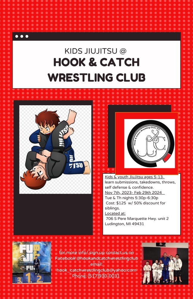 Kids Jiujitsu - Hook  & Catch Wrestling Club