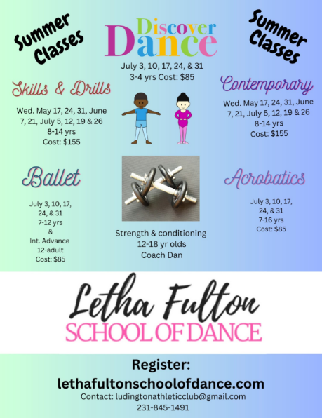 Letha Fulton School of Dance Summer Classes